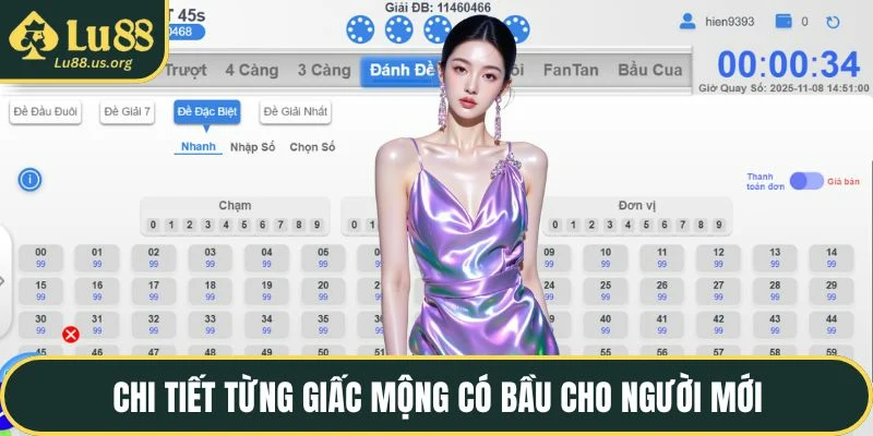 Chi tiết từng giấc mộng có bầu cho người mới